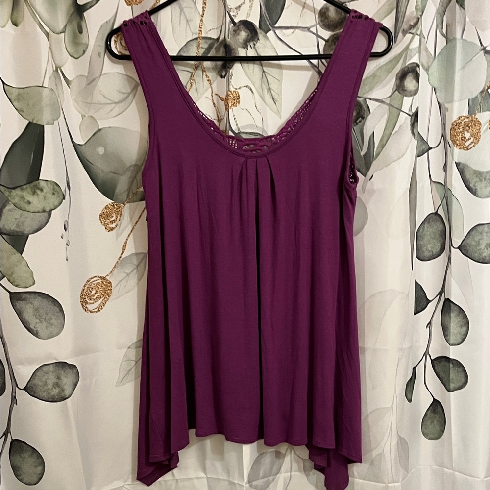 h.i.p. Deep Purple Women's Tank Top